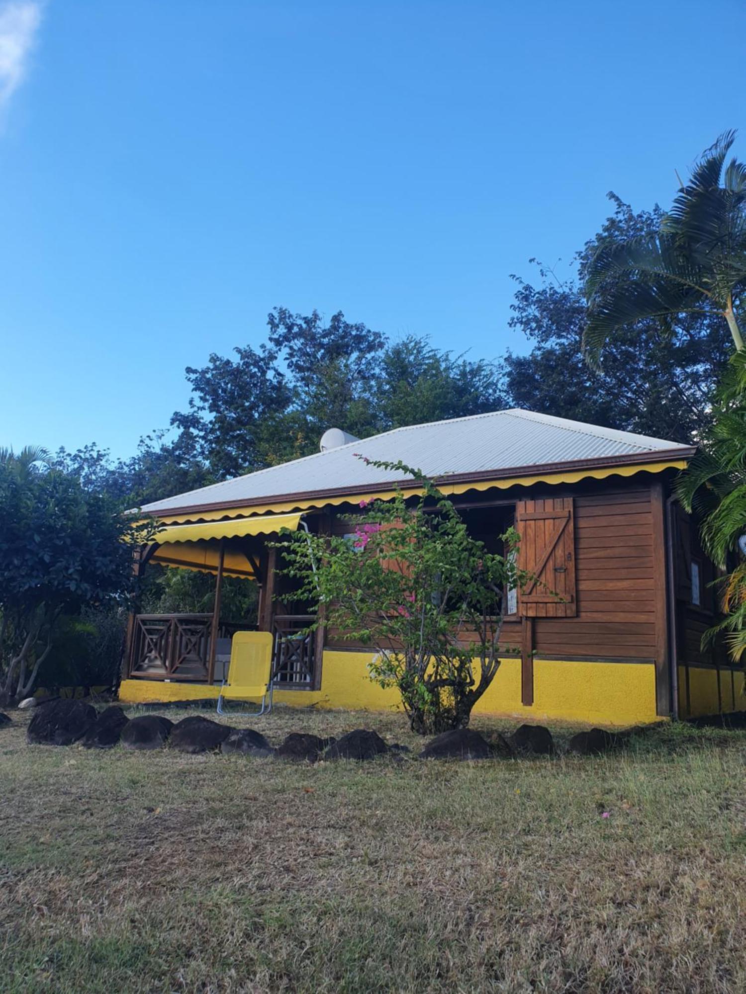 Cottage La Pointe Marine Deshaies Buitenkant foto