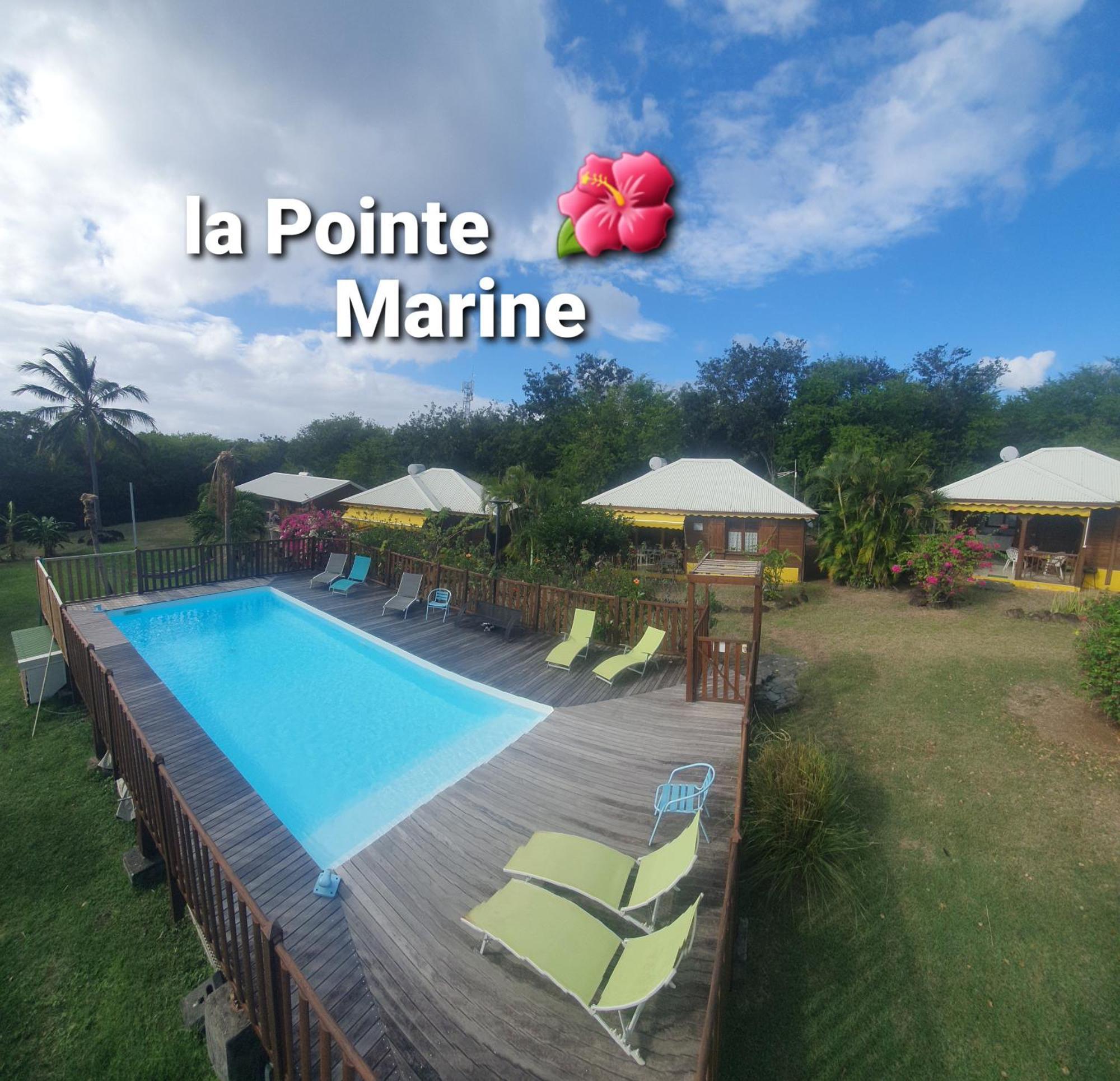 Cottage La Pointe Marine Deshaies Buitenkant foto